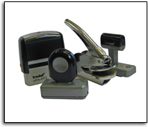 Personalised rubber stamps